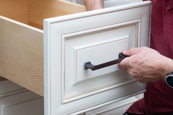 Cabinet Handle Installation in Kenner